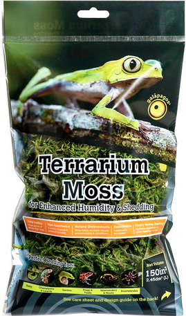 Mousse de sphaigne pour terrarium des Galapagos - Vert frais