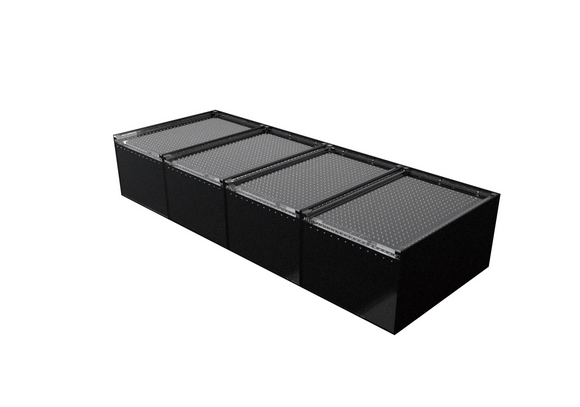 ReptiZoo Acrylic Display Case With Multiple Compartments