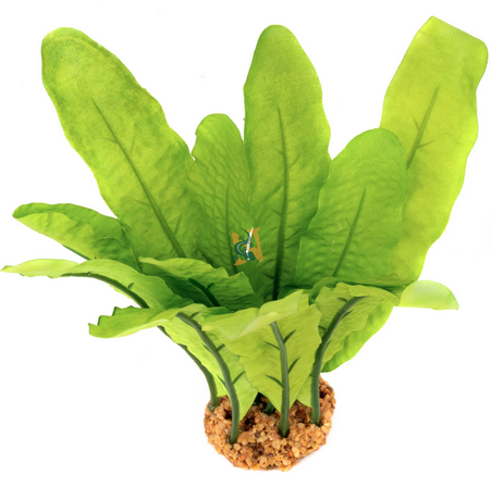 Plante d'aquarium en marbre de soie Aquaglobe 9" (commande spéciale)