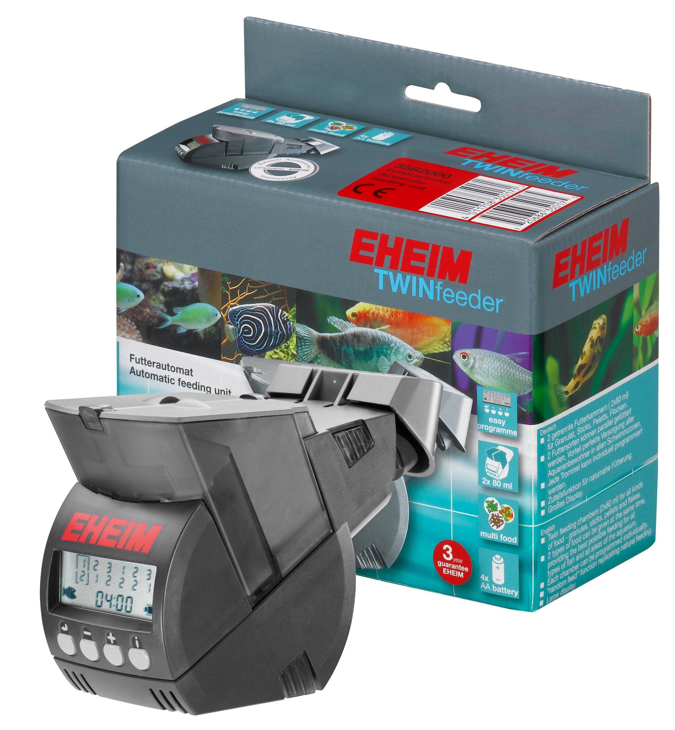 Eheim Authmatic Twin Fish Feeder - Digital Automatic Feeder (Special Order Product)