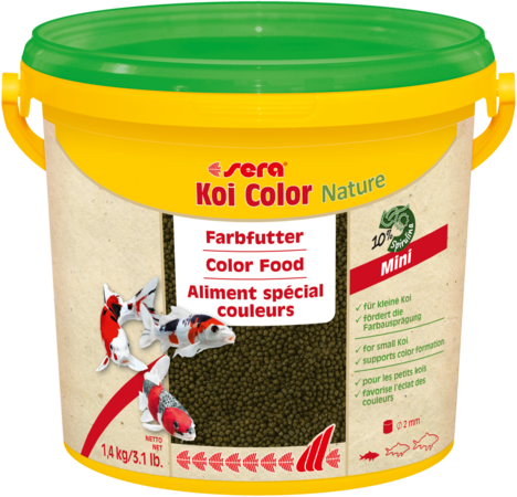 Sera Koi Colour Nature Mini - Nourriture colorée