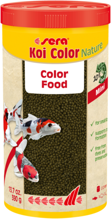 Sera Koi Colour Nature Mini - Nourriture colorée