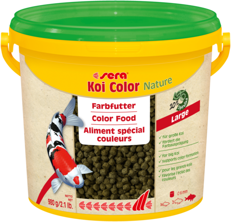 Sera Koi Colour Nature Large - Nourriture colorée