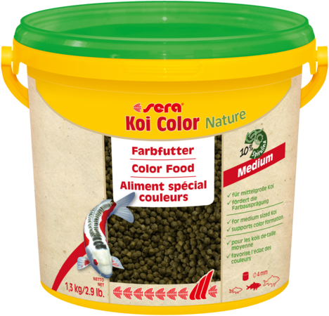 Sera Koi Colour Nature Medium - Nourriture colorante