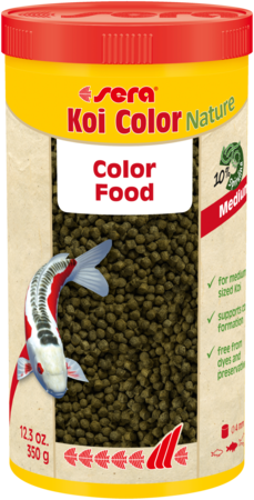 Sera Koi Colour Nature Medium - Nourriture colorante