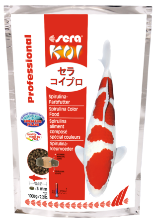 Sera Koi Professional - Colorant alimentaire à la spiruline