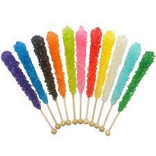 Assortiment de bonbons rock Espeez sur bâtonnet (pour humains)