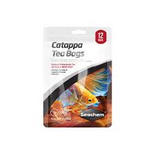 Sachets de thé Catappa Seachem, paquet de 12