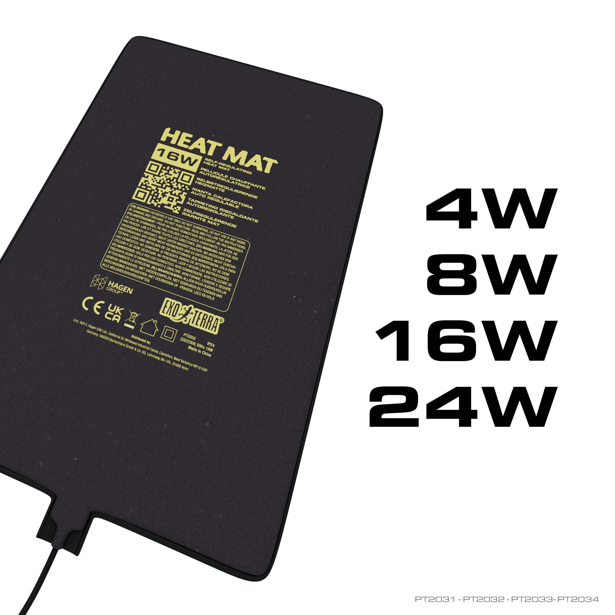 Tapis chauffant autorégulant Exo Terra (produit sur commande spéciale)