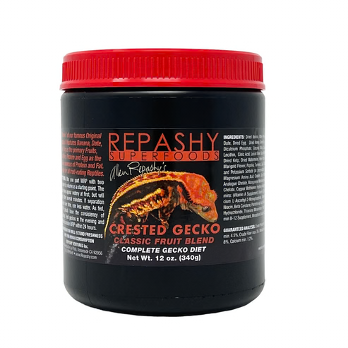 Gecko à crête Repashy MRP - Régime classique