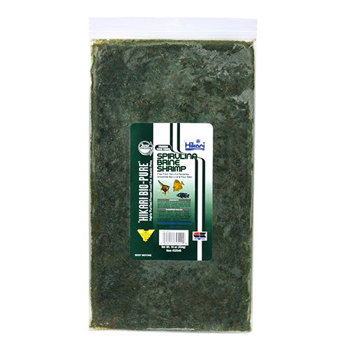 Crevettes de saumure à la spiruline surgelées Hikari (produit sur commande spéciale)