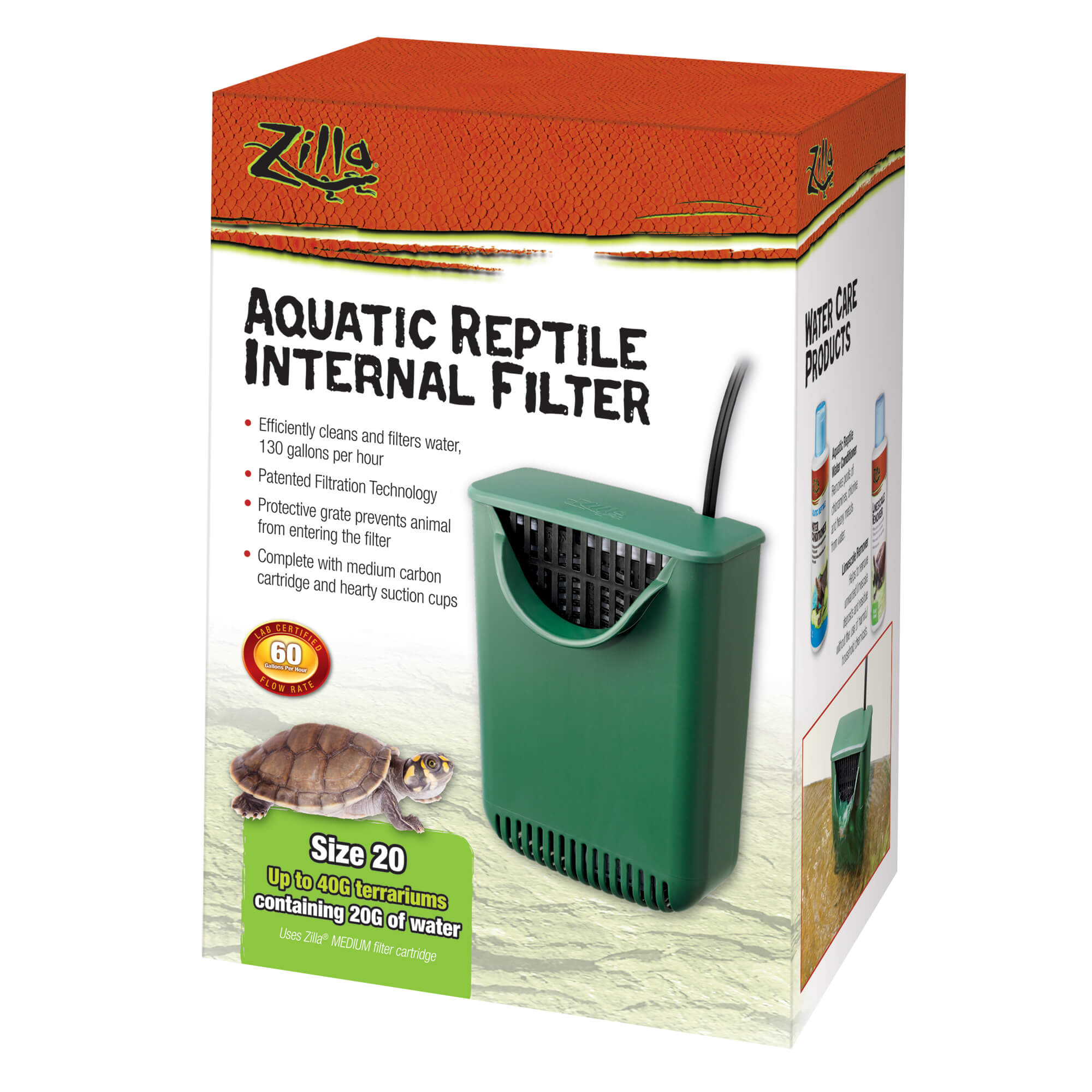 Zilla Aquatic Reptile Internal Filter