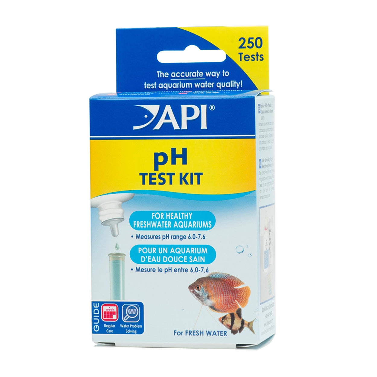 Kit de test de pH API - Eau douce