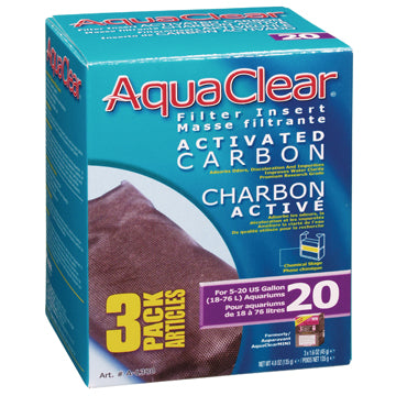 Lot de 3 filtres à charbon actif AquaClear