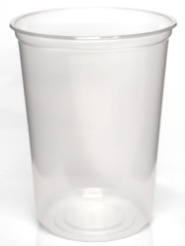 Slightly Opaque 4.5" NO-Holes Deli Cup