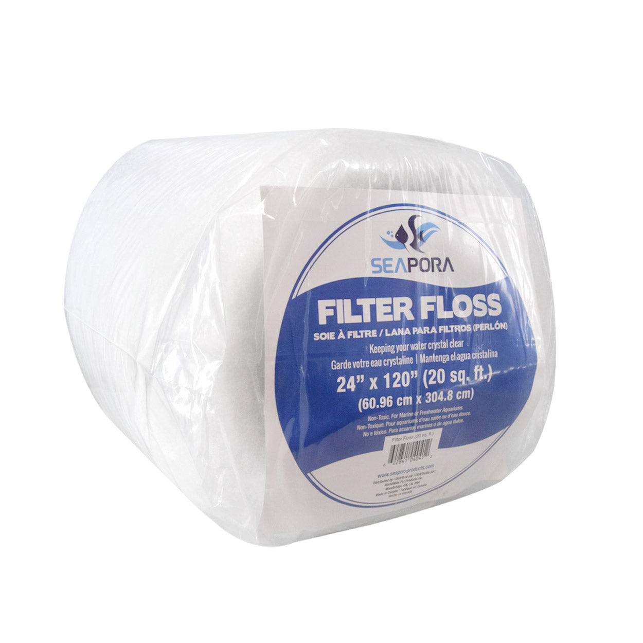 Aquarium Filter Pad Aquarium Filter Media Roll for Crystal Clear Water - Filter Floss for Fish Tank Filters, Size: 120