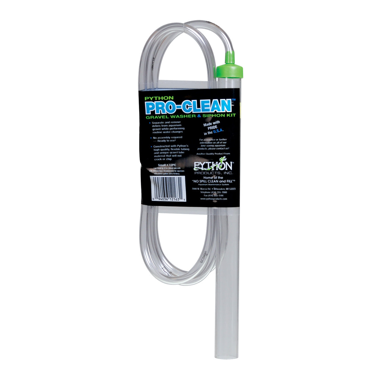 Kit de nettoyage de gravier et de siphon Python Pro Clean
