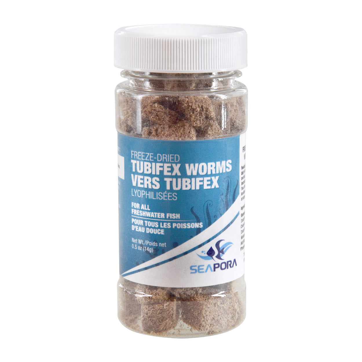 Seapora Freeze Dried Tubifex Worms