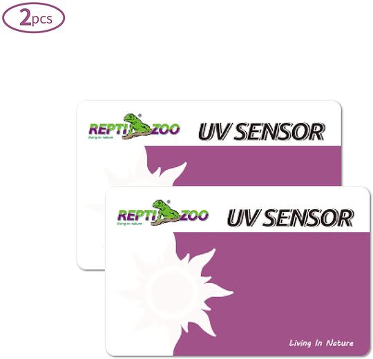 Cartes de capteur UV Reptizoo (lot de 2)