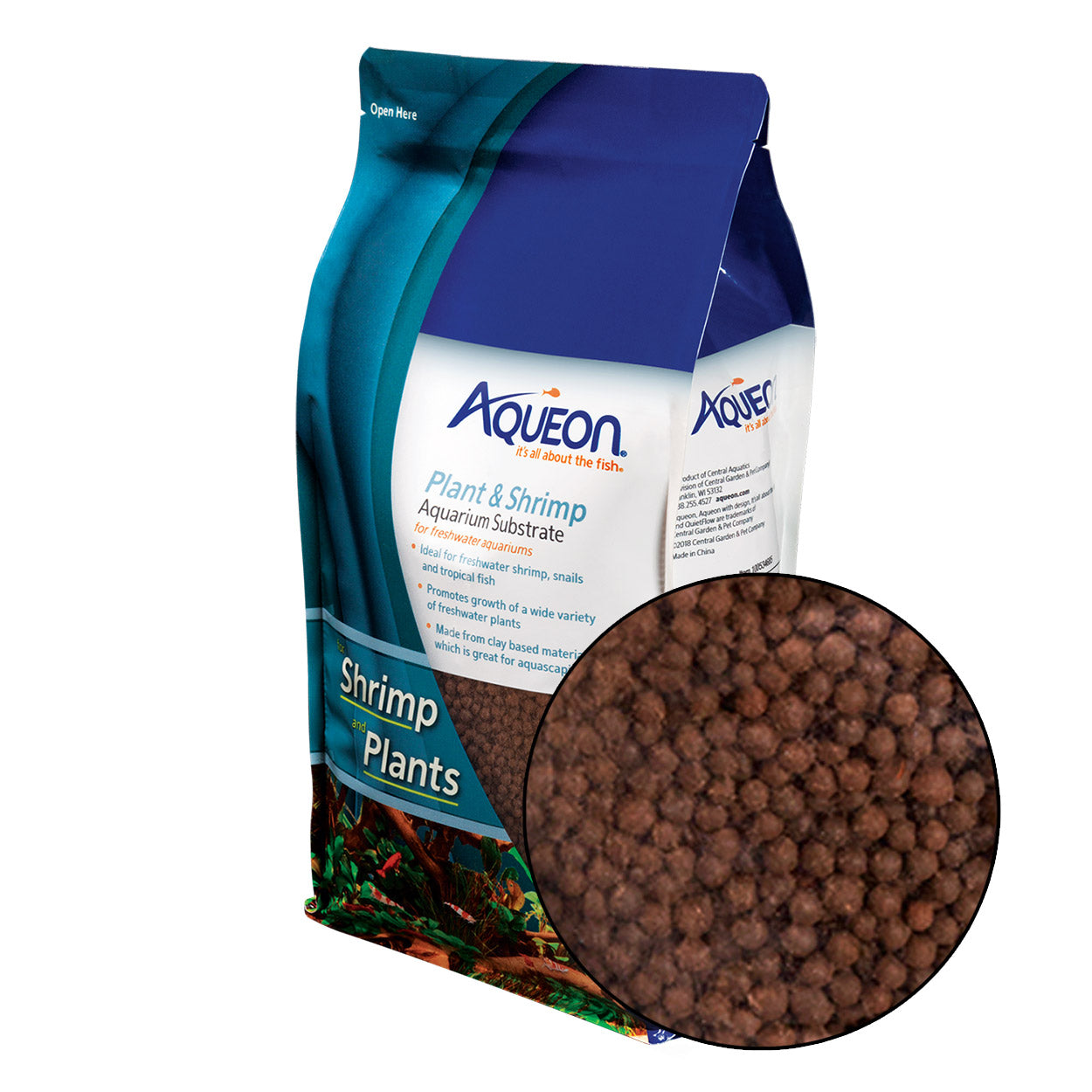 Substrat pour aquarium Aqueon pour plantes et crevettes