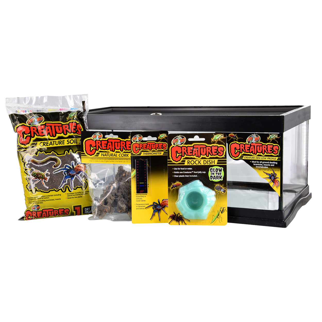 Zoo Med Creatures™ Creature Den Low Profile - 6 Gallon