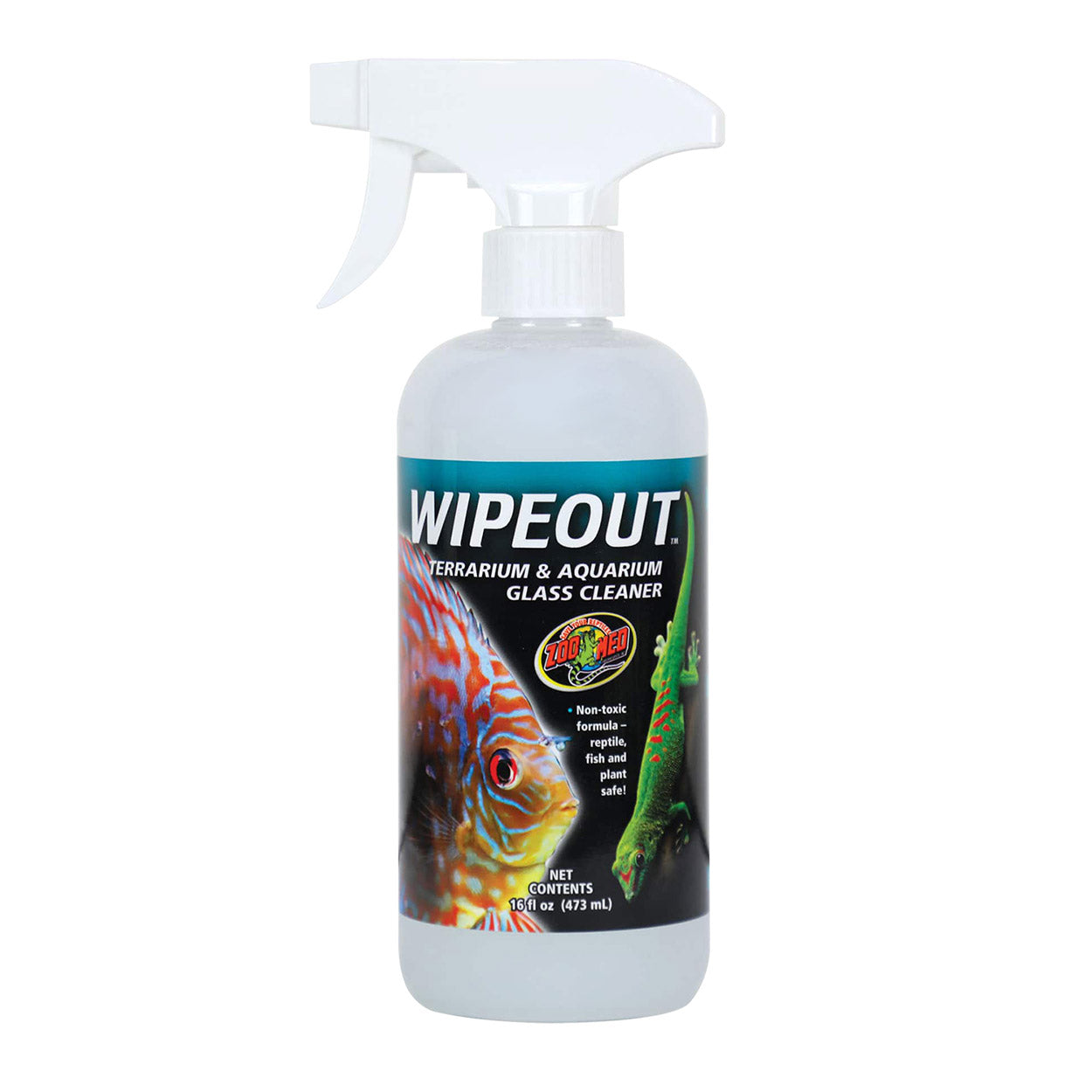 Nettoyant pour vitres de terrarium et d'aquarium Zoo Med Wipeout™
