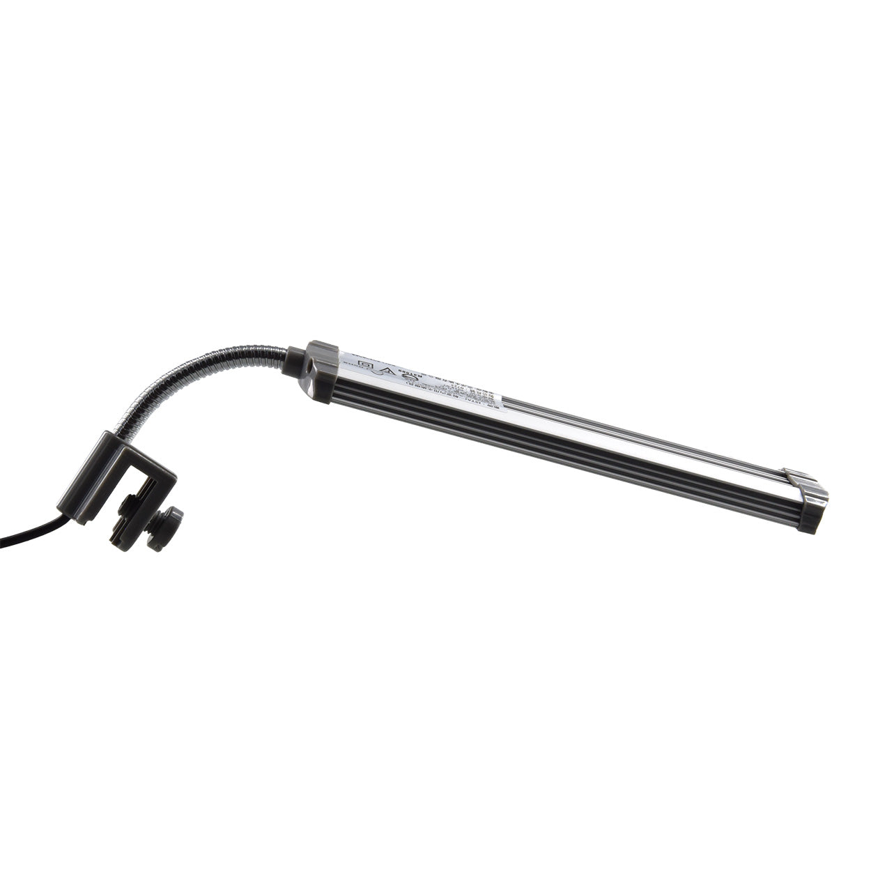 Lampe à pince à DEL Ista - Bleu et blanc - 7"