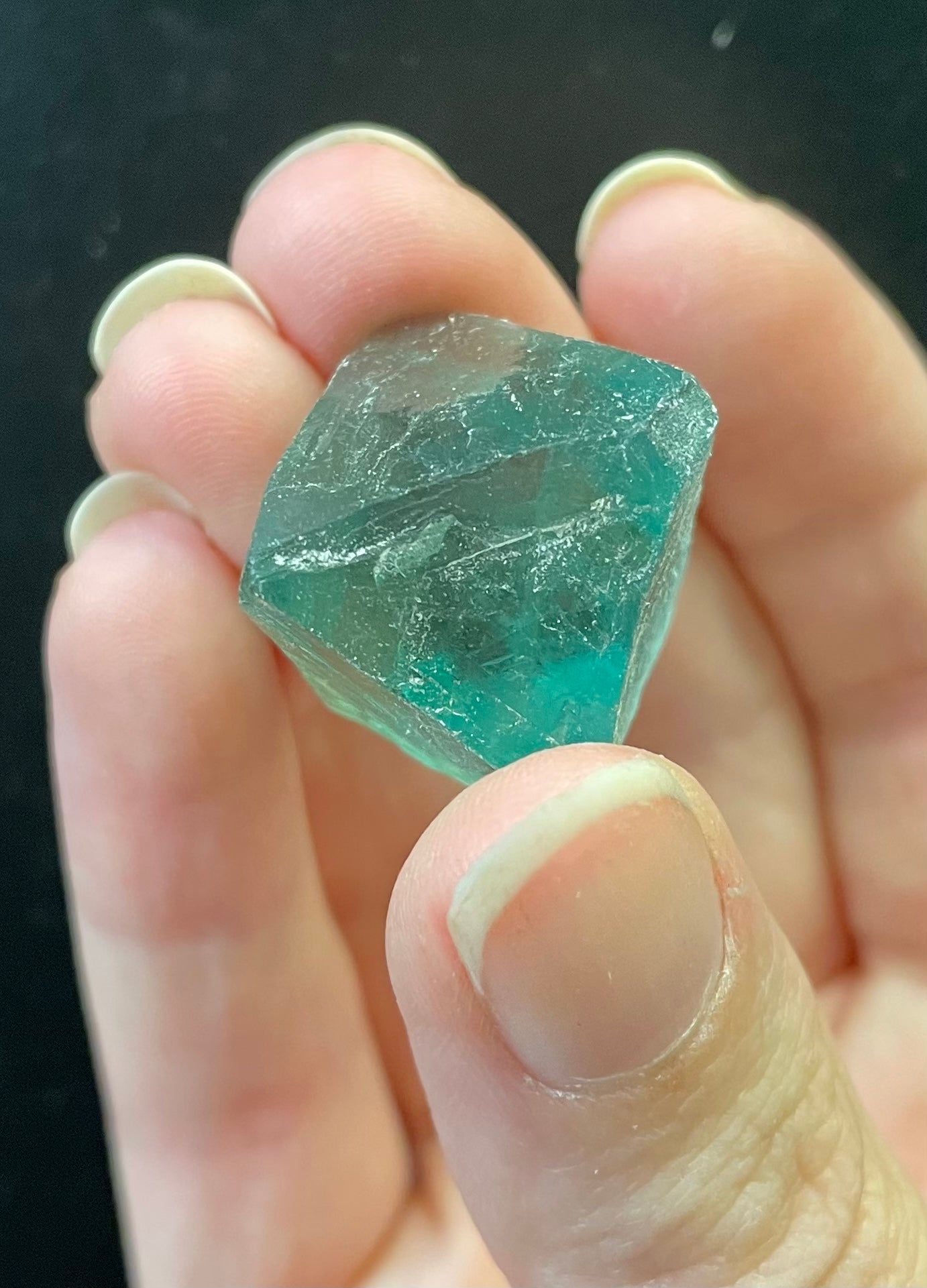 Octaèdre de fluorite