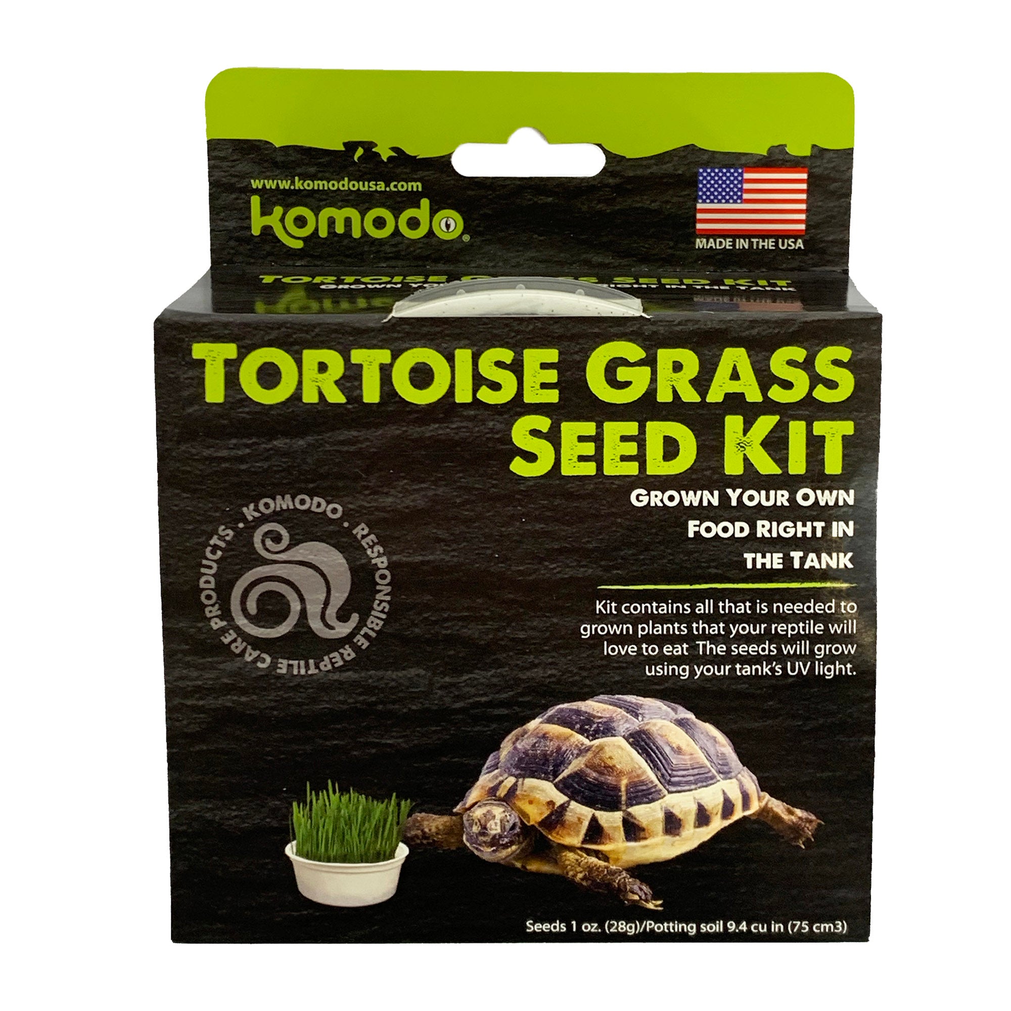 Komodo Tortoise Grass Seed Kit