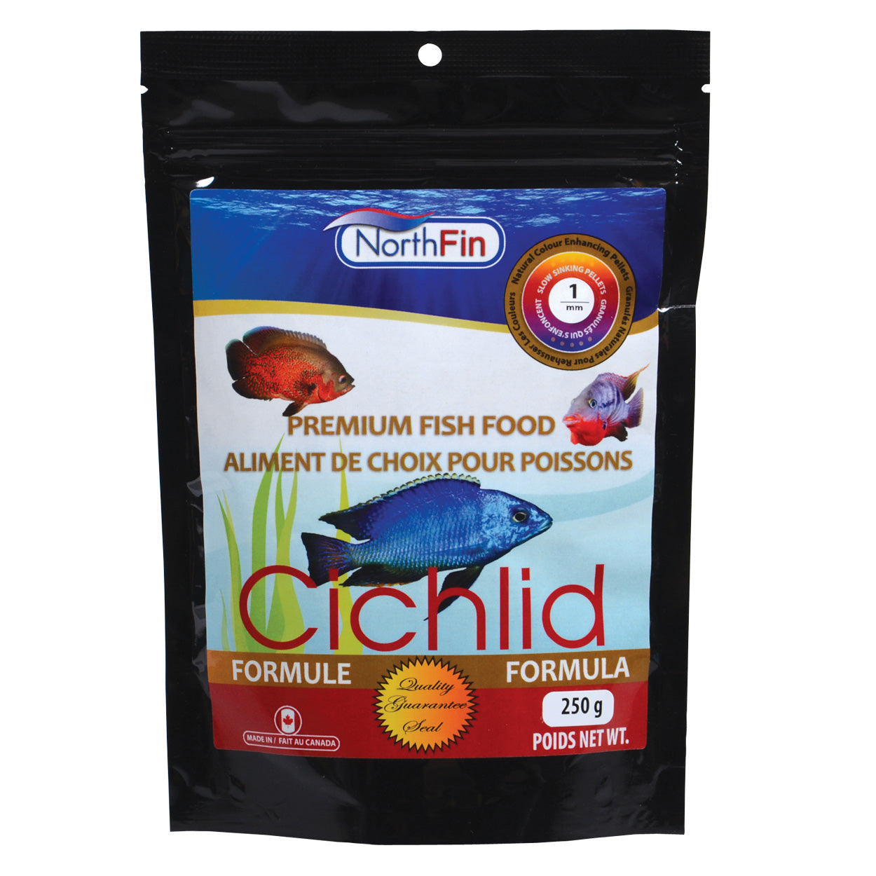 Northfin Cichlid Formula 1mm Sinking Pellets