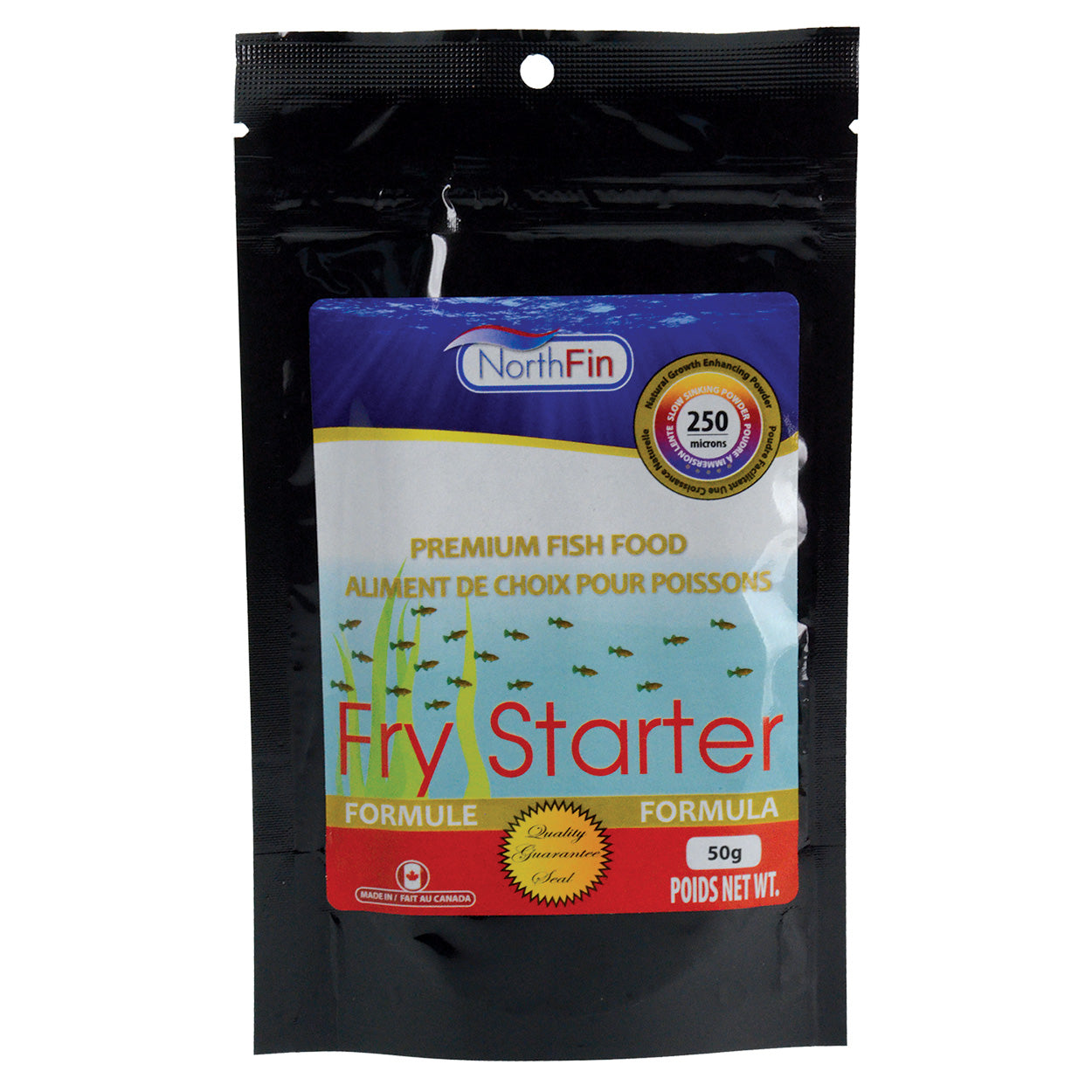 Northfin Fry Starter Formula - 250 Microns Slow Sinking Powder