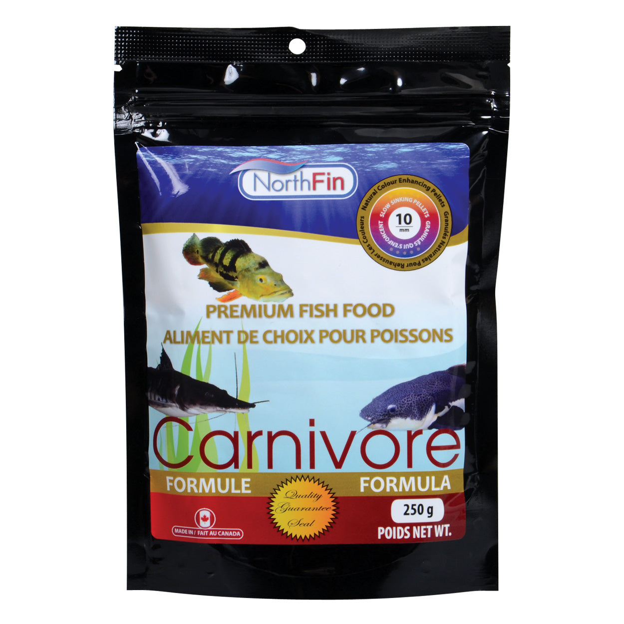 Northfin Carnivore Formula 10mm Sinking Pellets