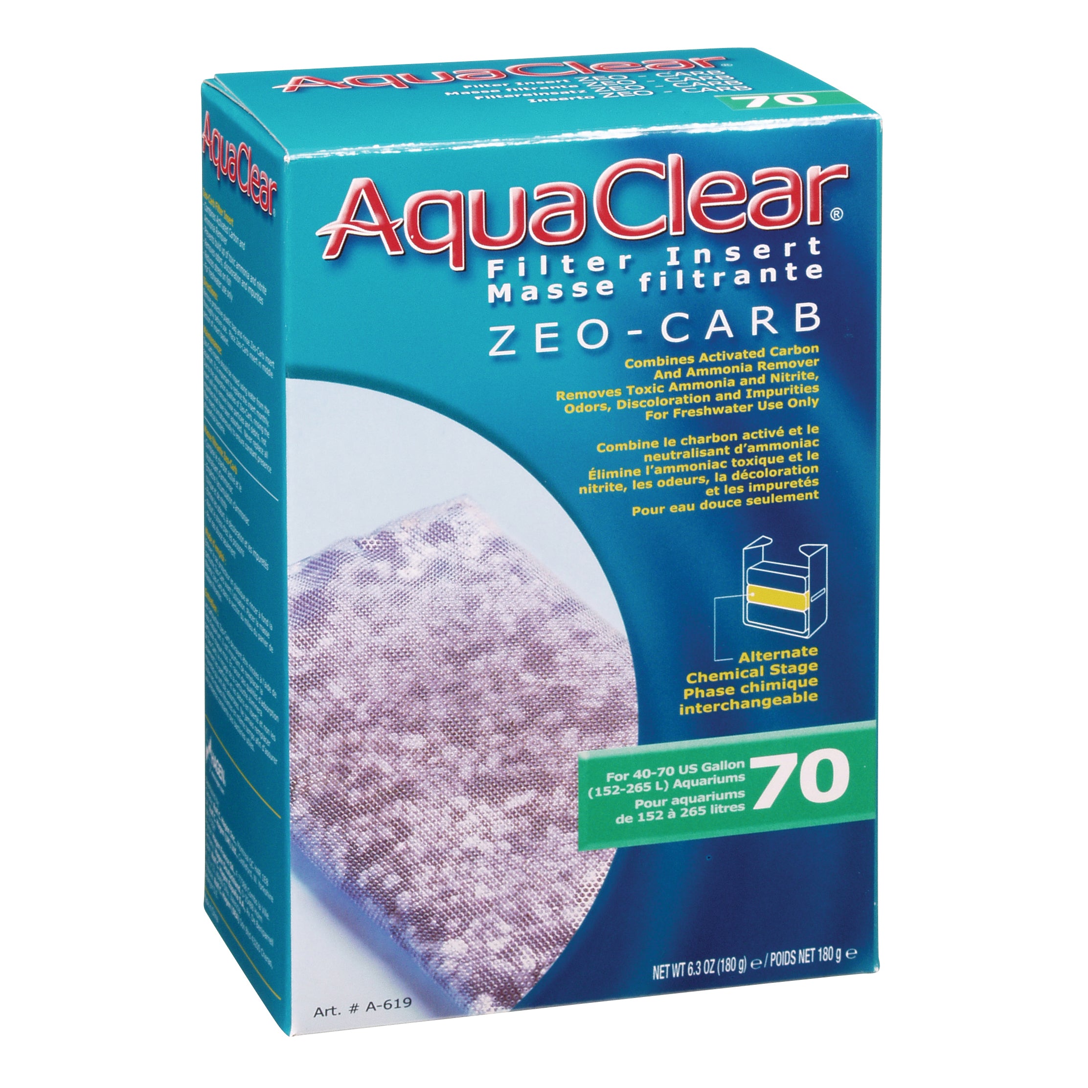 AquaClear Zeo-Carb Filter Insert