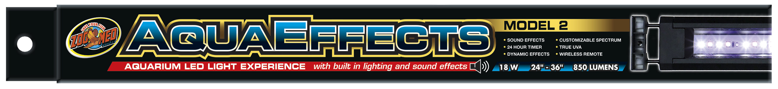 Zoo Med AquaEffects Modèle 2 (24")