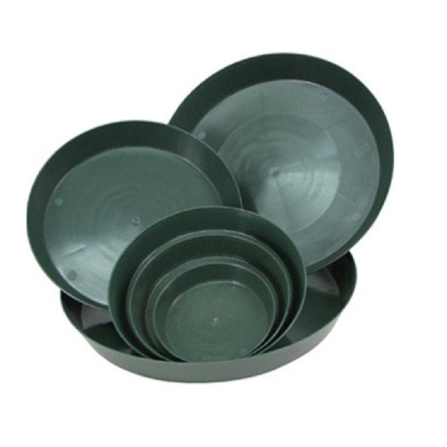 Green Plastic Plant Saucer
