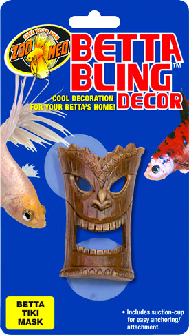 Zoo Med Betta Bling Decor – Tiki Mask