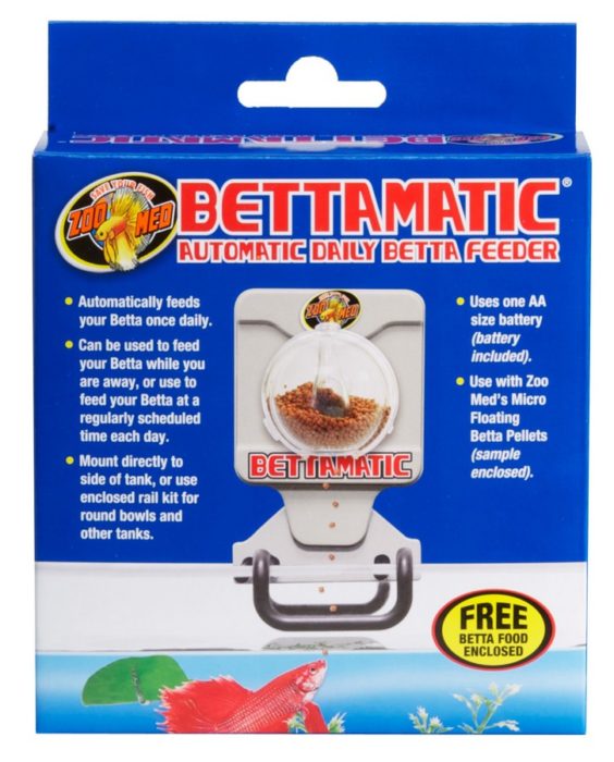 Distributeur automatique de nourriture quotidien pour bettas Zoo Med BettaMatic