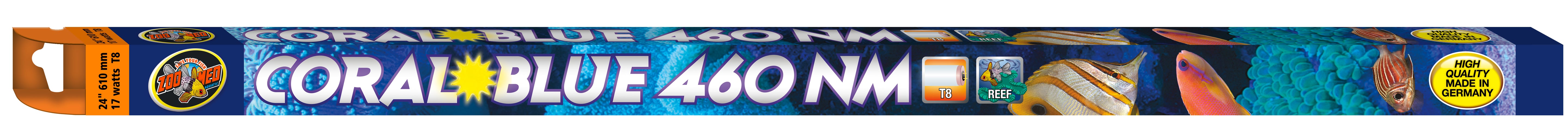 Zoo Med T8 Bleu Corail 460 NM