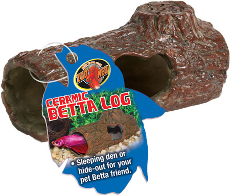 Bûche en céramique Zoo Med Betta SM