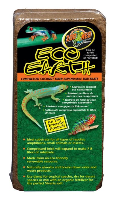 Substrat en fibre de coco Zoo Med Eco Earth