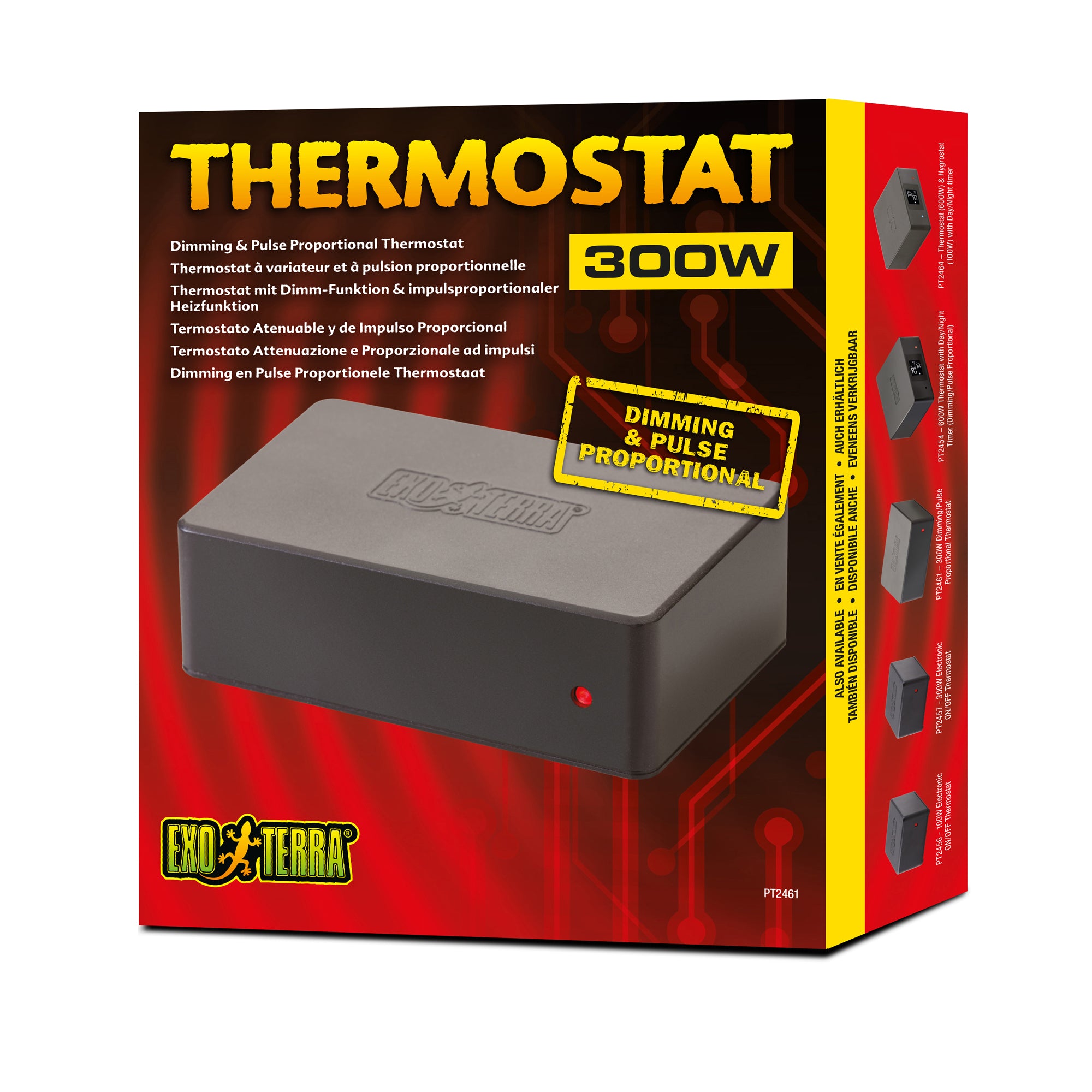 Thermostat proportionnel à intensité variable et à impulsion Exo Terra - 300 W