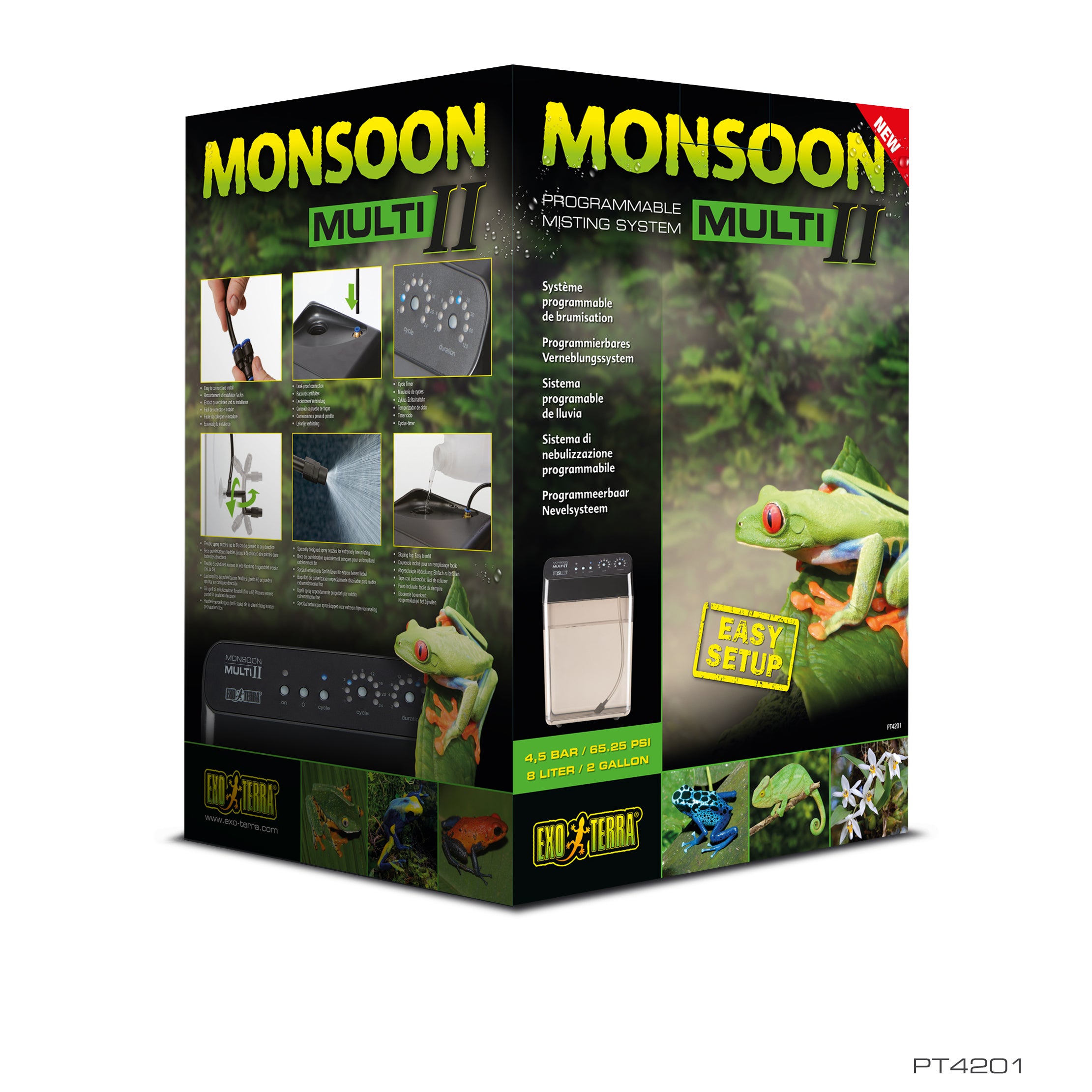 Système de brumisation haute pression Exo Terra Monsoon Multi II