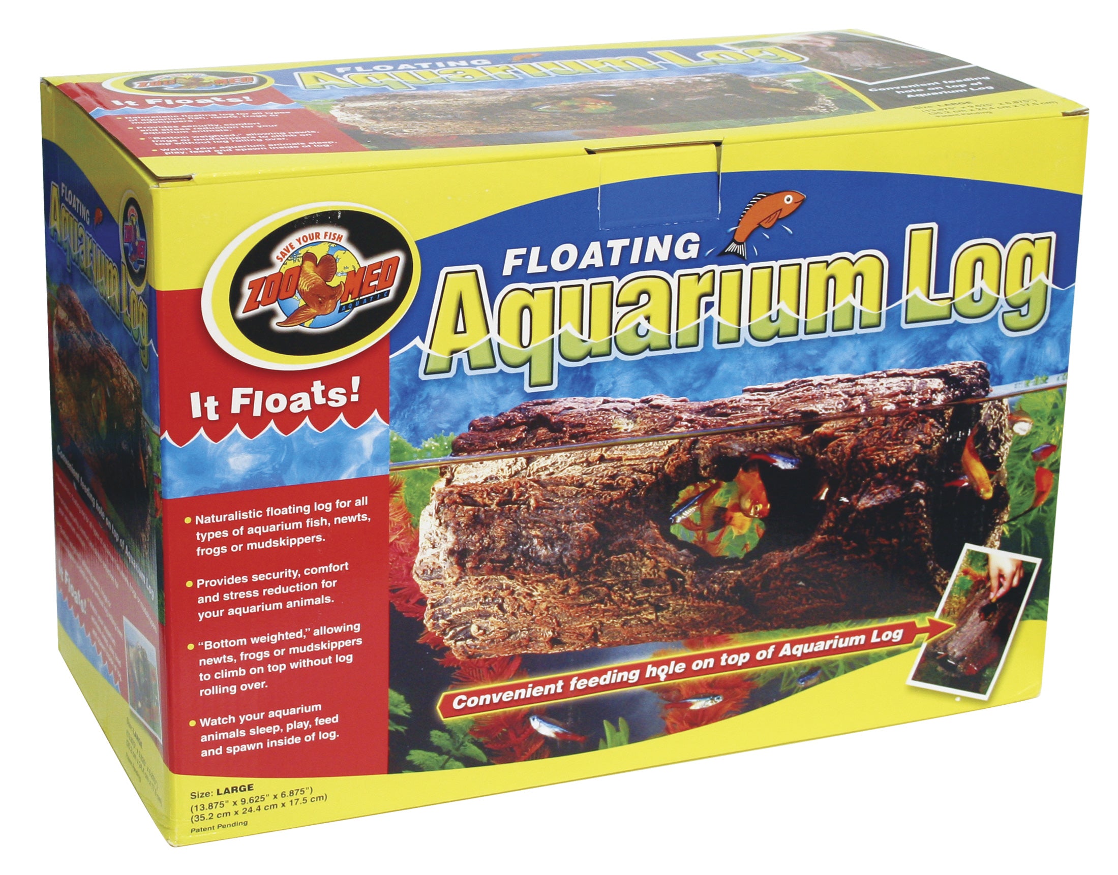 Journal d'aquarium flottant Zoo Med