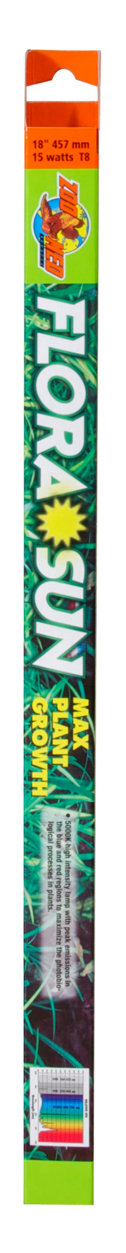 Zoo Med T8 Flora Sun Croissance maximale des plantes