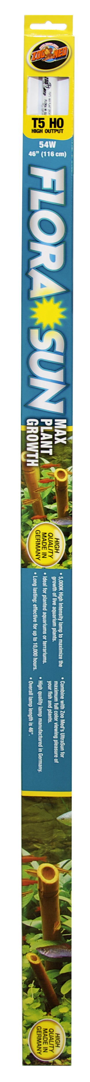 Zoo Med T5 HO Flora Sun Croissance maximale des plantes