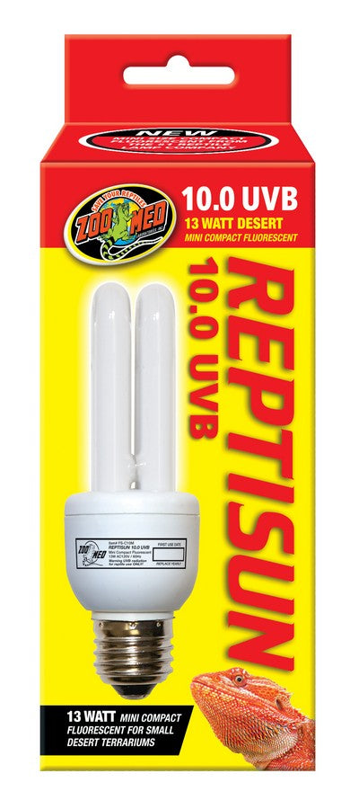 Lampe fluorescente compacte Zoo Med ReptiSun 10.0 Mini