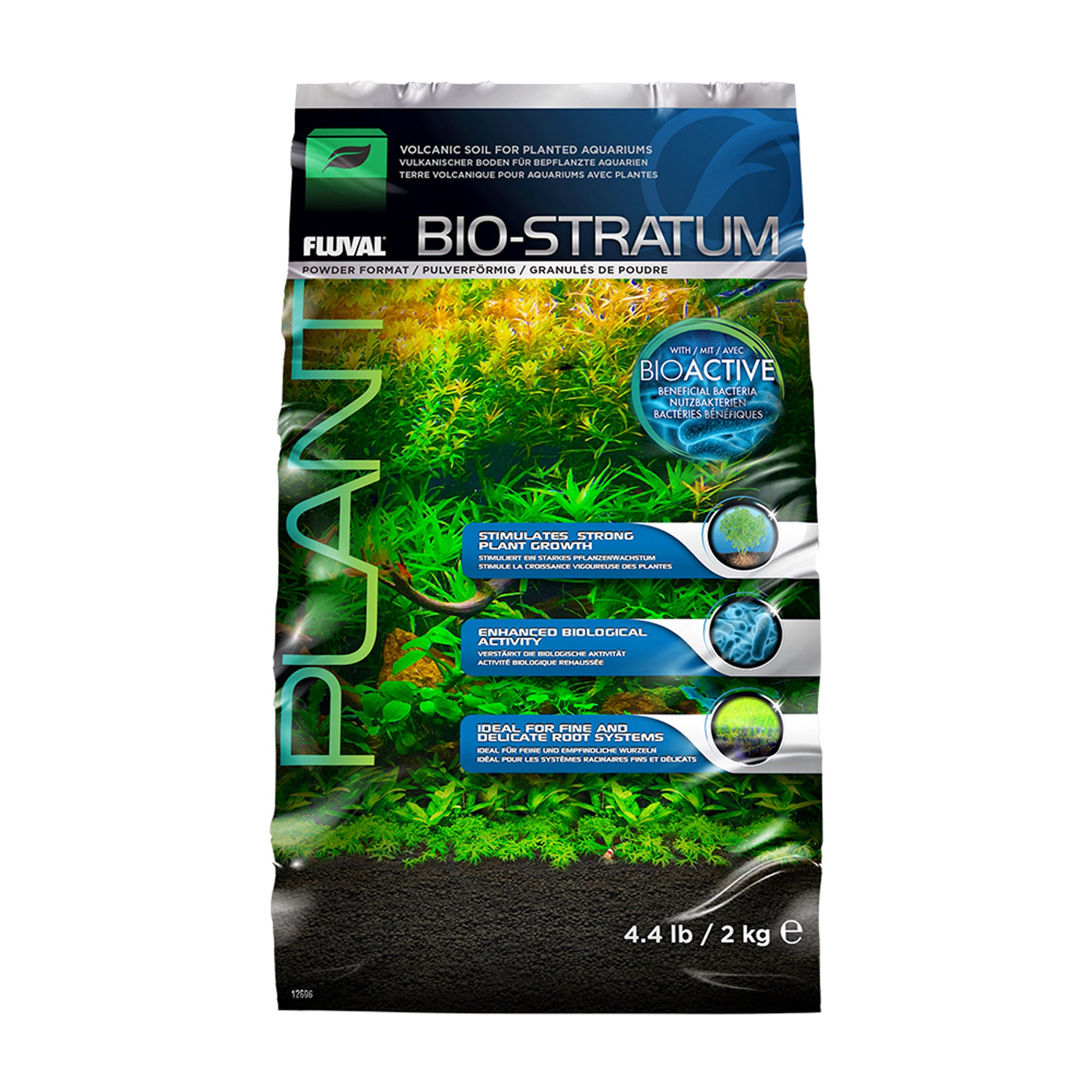 Poudre de sol pour aquarium Fluval Bio-Stratum