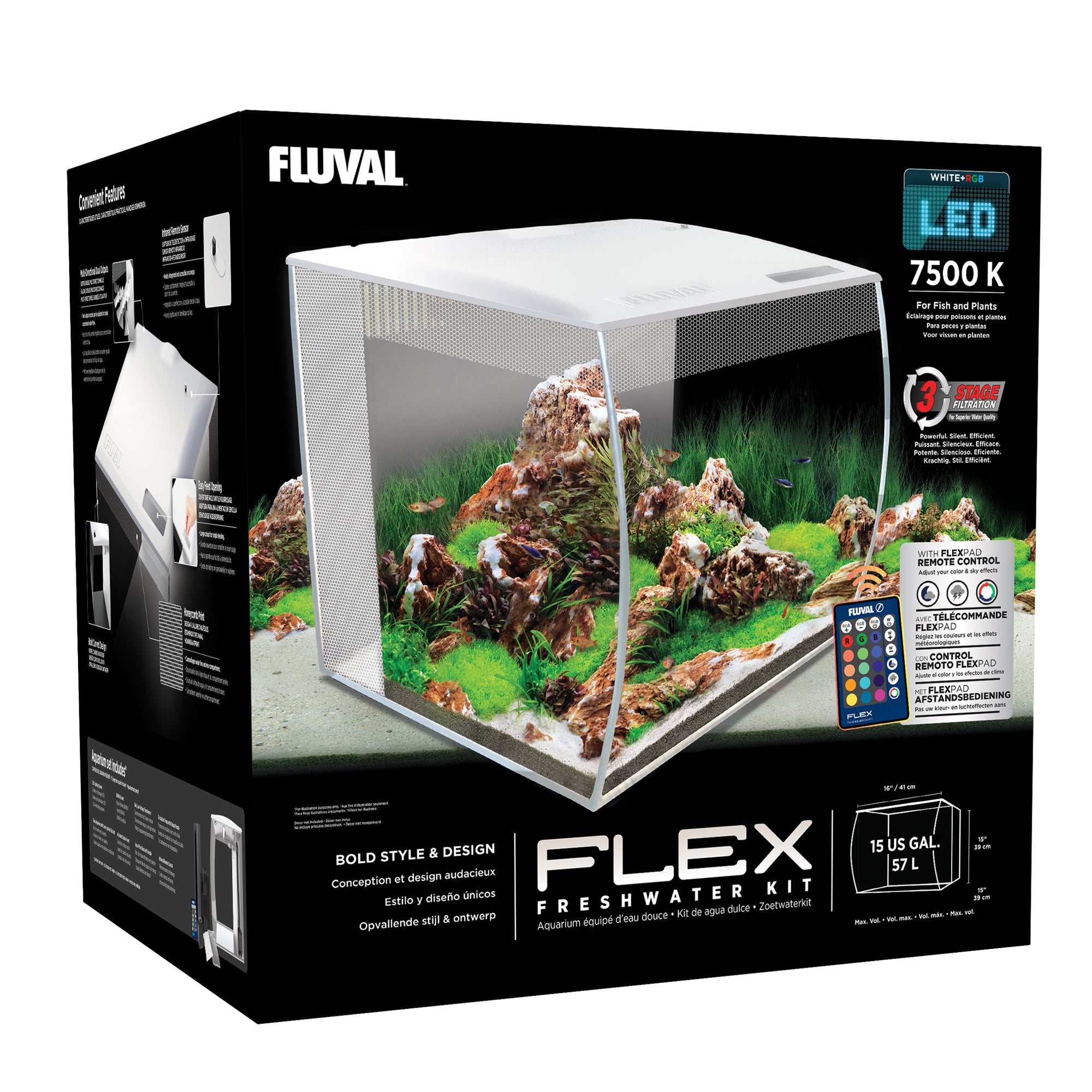 Kit d'aquarium Fluval FLEX