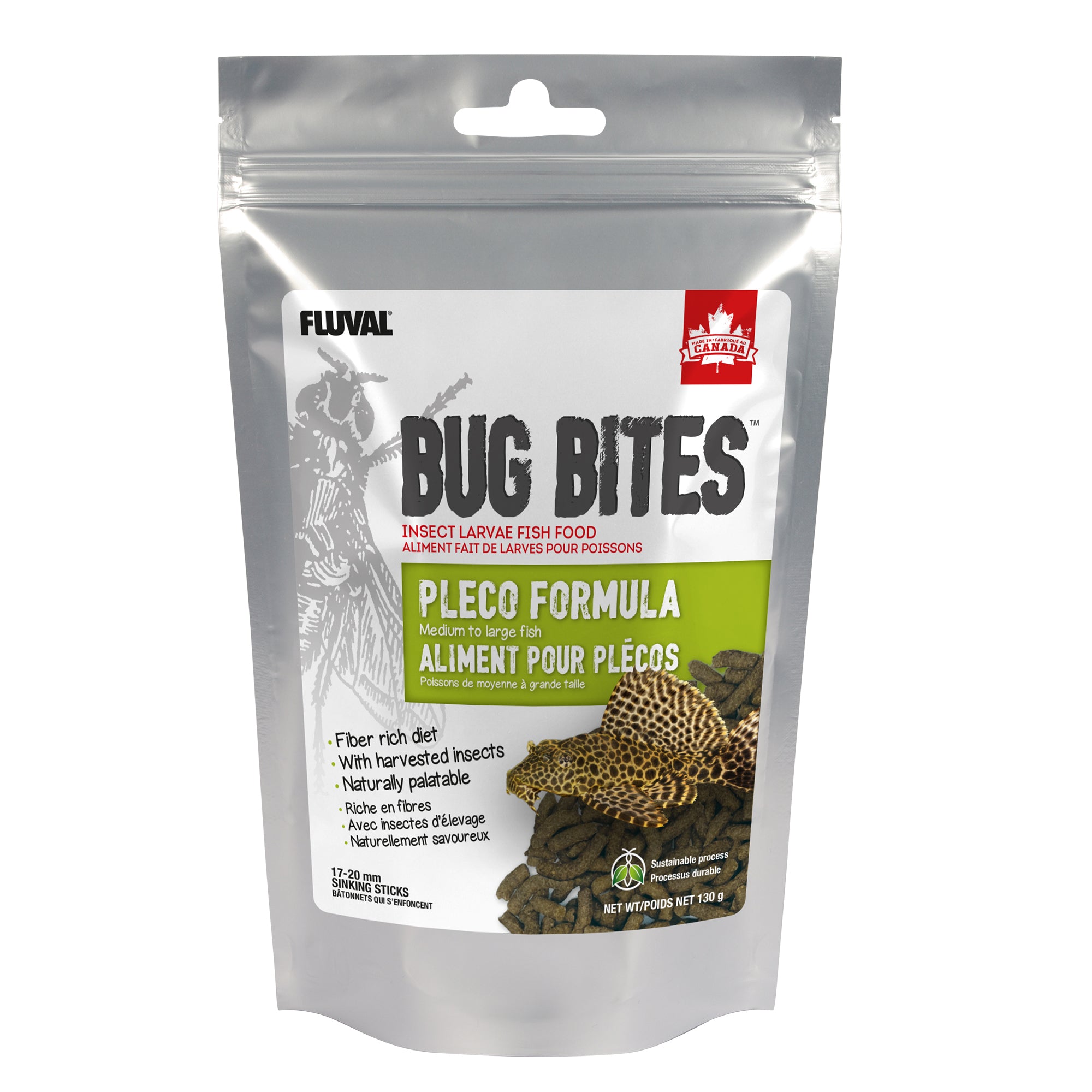 Fluval Bug Bites Pleco Formula