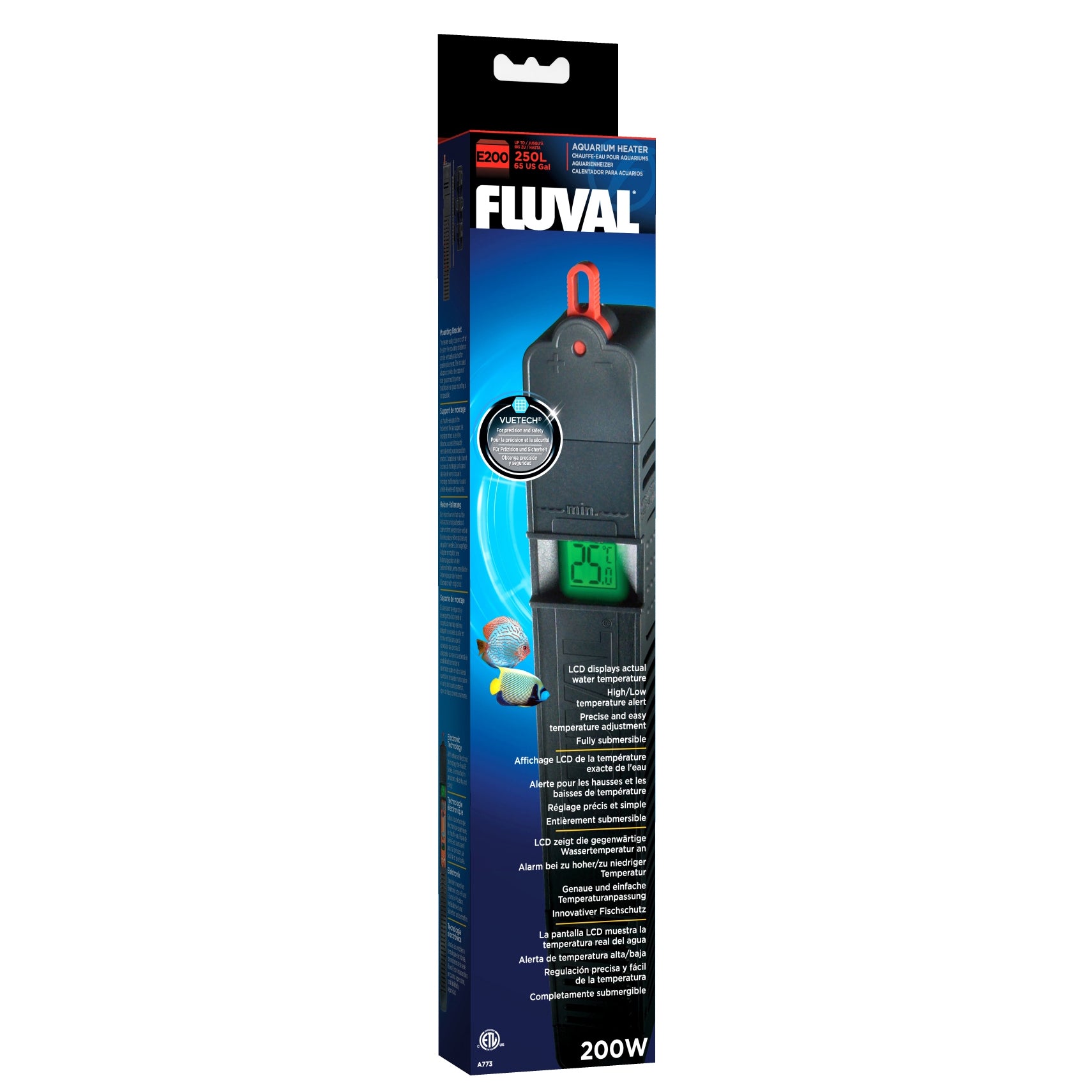 Chauffe-aquarium électronique avancé Fluval série E